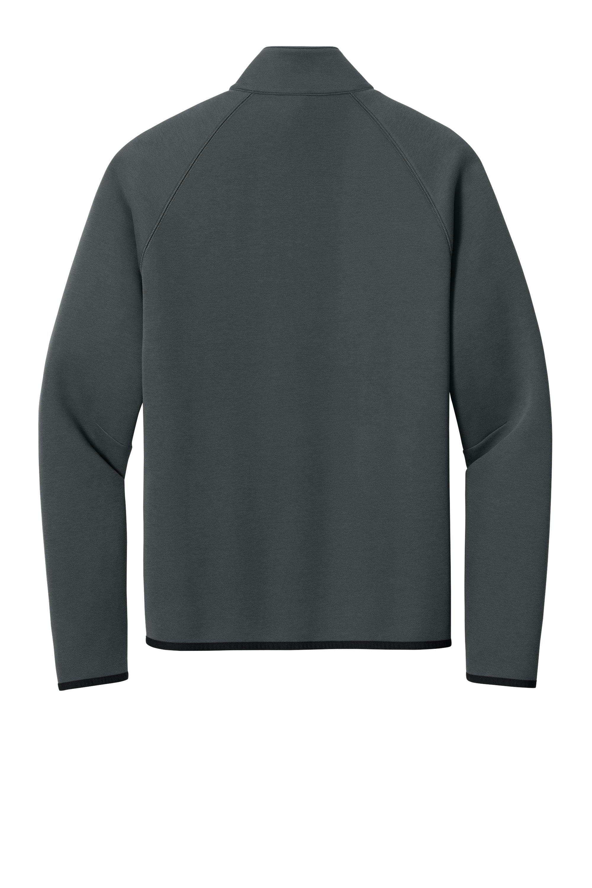 Sport-Tek ST841 Mens Phenom 1/4 Zip Sweatshirt w/ Pockets Iron Grey Flat Back
