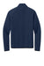 Sport-Tek ST841 Mens Phenom 1/4 Zip Sweatshirt w/ Pockets True Navy Blue Flat Back