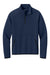 Sport-Tek ST841 Mens Phenom 1/4 Zip Sweatshirt w/ Pockets True Navy Blue Flat Front