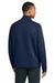 Sport-Tek ST841 Mens Phenom 1/4 Zip Sweatshirt w/ Pockets True Navy Blue Model Back