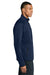Sport-Tek ST841 Mens Phenom 1/4 Zip Sweatshirt w/ Pockets True Navy Blue Model Side