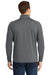 Sport-Tek ST850/TST850 Mens Sport-Wick Moisture Wicking 1/4 Zip Sweatshirt Heather Charcoal Grey Model Back