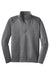 Sport-Tek ST850/TST850 Mens Sport-Wick Moisture Wicking 1/4 Zip Sweatshirt Heather Charcoal Grey Flat Front