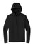 Sport-Tek ST856 Mens Sport-Wick Moisture Wicking 1/4 Zip Hooded Sweatshirt Hoodie w/ Pouch Pocket Black Flat Front