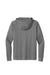 Sport-Tek ST856 Mens Sport-Wick Moisture Wicking 1/4 Zip Hooded Sweatshirt Hoodie w/ Pouch Pocket Heather Charcoal Grey Flat Back