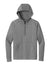 Sport-Tek ST856 Mens Sport-Wick Moisture Wicking 1/4 Zip Hooded Sweatshirt Hoodie w/ Pouch Pocket Heather Charcoal Grey Flat Front