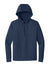 Sport-Tek ST856 Mens Sport-Wick Moisture Wicking 1/4 Zip Hooded Sweatshirt Hoodie w/ Pouch Pocket True Navy Blue Flat Front