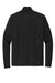 Sport-Tek ST857 Mens Sport-Wick Moisture Wicking Full Zip Cadet Jacket Black Flat Back