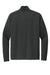 Sport-Tek ST857 Mens Sport-Wick Moisture Wicking Full Zip Cadet Jacket Charcoal Grey Flat Back