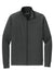 Sport-Tek ST857 Mens Sport-Wick Moisture Wicking Full Zip Cadet Jacket Charcoal Grey Flat Front
