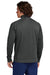 Sport-Tek ST857 Mens Sport-Wick Moisture Wicking Full Zip Cadet Jacket Charcoal Grey Model Back