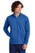 Sport-Tek ST857 Mens Sport-Wick Moisture Wicking Full Zip Cadet Jacket True Royal Blue Model Front