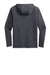 Sport-Tek ST870 Mens Circuit Full Zip Hooded Sweatshirt Hoodie w/ Pockets Graphite Grey Flat Back