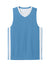 Sport-Tek ST900 Mens Rival Basketball Moisture Wicking Reversible Jersey Tank Top Carolina Blue/White Flat Front