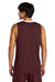 Sport-Tek ST900 Mens Rival Basketball Moisture Wicking Reversible Jersey Tank Top Maroon/White Model Back