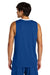 Sport-Tek ST900 Mens Rival Basketball Moisture Wicking Reversible Jersey Tank Top True Royal Blue/White Model Back