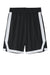 Sport-Tek ST901 Mens Rival Moisture Wicking Basketball Shorts Black/White Flat Front