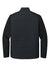 Sport-Tek ST940 Mens Teknical Hybrid Full Zip Jacket Black Flat Back