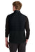 Sport-Tek ST941 Mens Teknical Hybrid Full Zip Vest Black Model Back