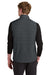 Sport-Tek ST941 Mens Teknical Hybrid Full Zip Vest Iron Grey Model Back