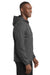 Sport-Tek ST980 Mens Wind & Water Resistant Full Zip Hooded Soft Shell Jacket Graphite Grey Model Side