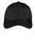 Sport-Tek Hats STC10 Mens Dry Zone Moisture Wicking Adjustable Hat Black Flat Front