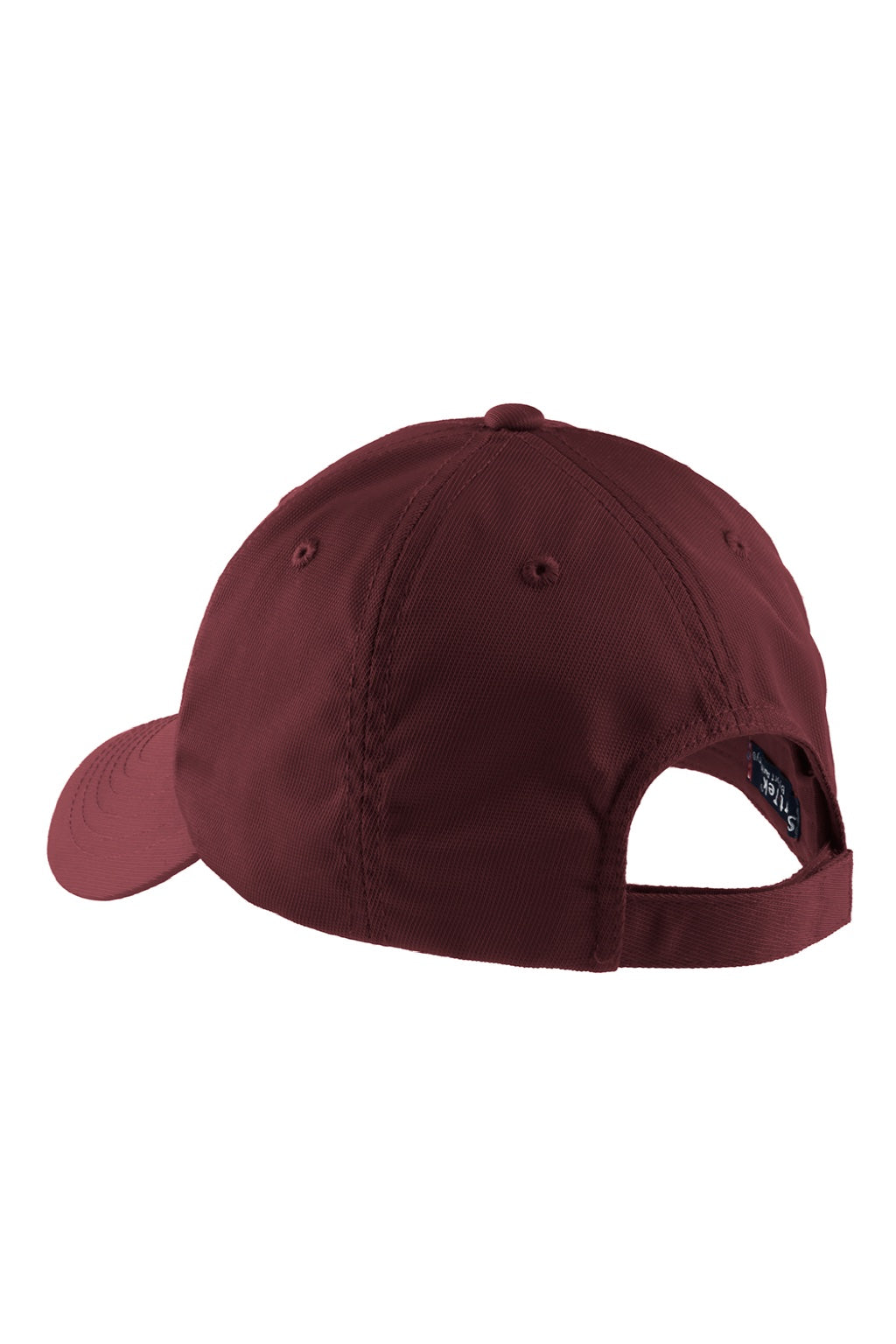 Sport-Tek Hats STC10 Mens Dry Zone Moisture Wicking Adjustable Hat Maroon Flat Back