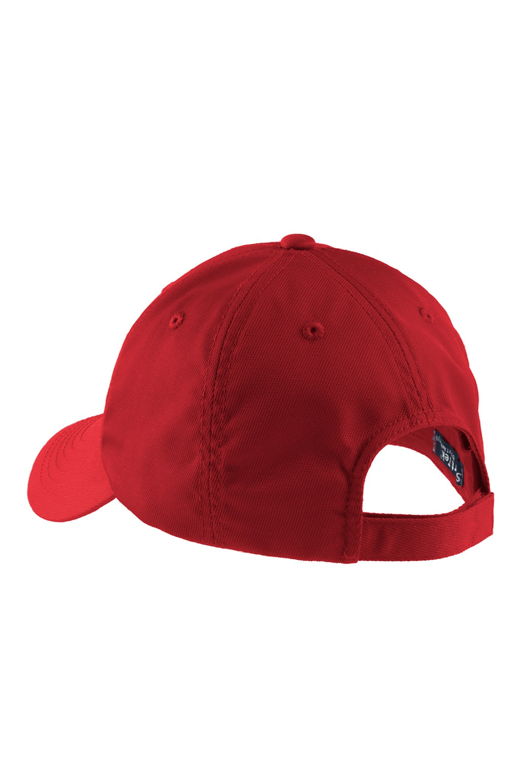 Sport-Tek Hats YSTC10 Youth Dry Zone Moisture Wicking Adjustable Hat True Red Flat Back