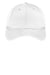 Sport-Tek Hats STC10 Mens Dry Zone Moisture Wicking Adjustable Hat White Flat Front
