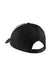Sport-Tek Hats STC11 Mens Dry Zone Moisture Wicking Adjustable Hat Black/White Flat Back