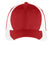 Sport-Tek Hats STC11 Mens Dry Zone Moisture Wicking Adjustable Hat True Red/White Flat Front