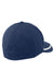 Sport-Tek Hats STC16 Moisture Wicking Stretch Fit Hat True Navy Blue/White Flat Back