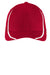 Sport-Tek Hats STC16 Moisture Wicking Stretch Fit Hat True Red/White Flat Front