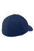 Sport-Tek Hats STC17 Moisture Wicking Stretch Fit Hat True Navy Blue Flat Back