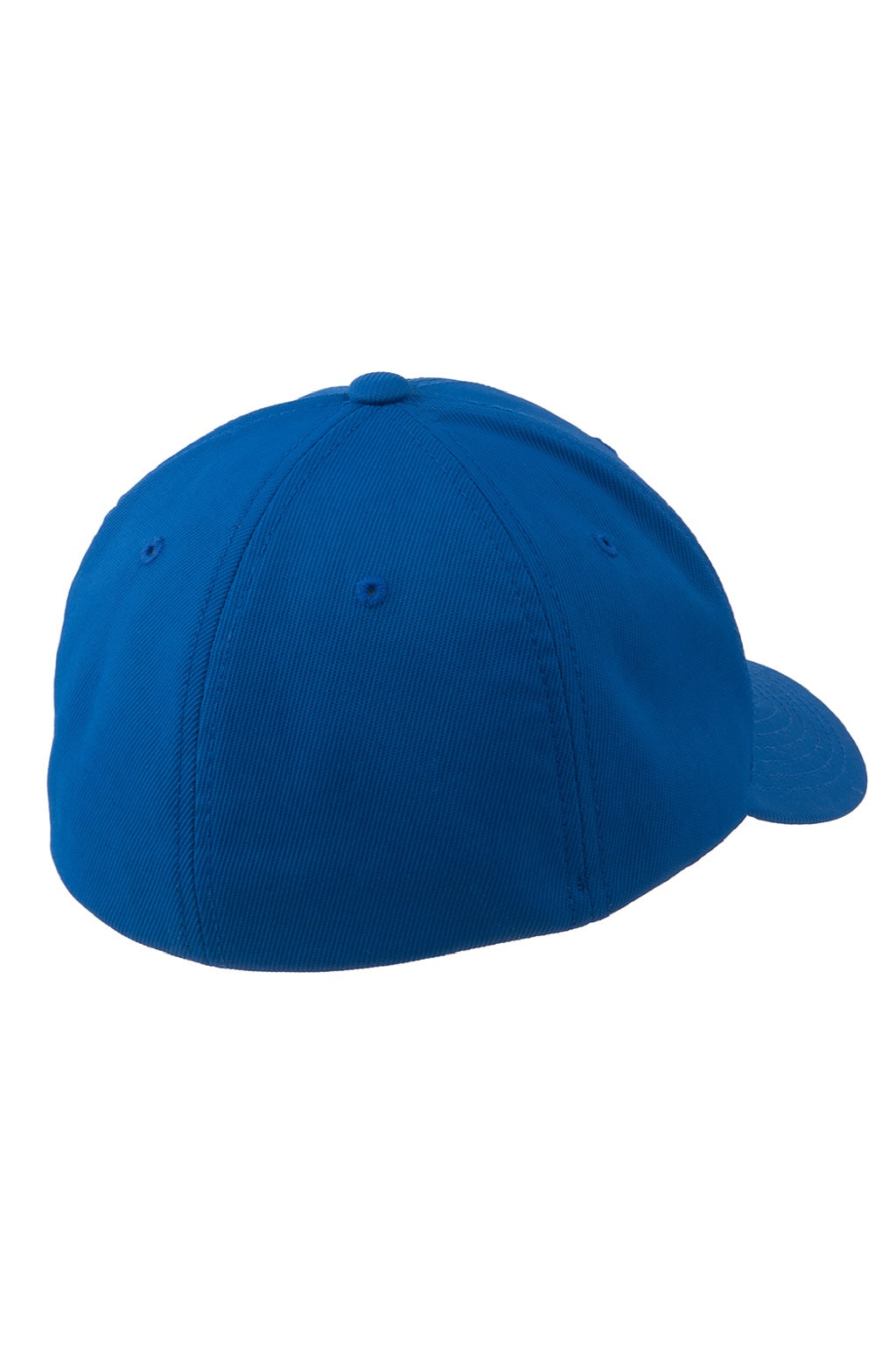 Sport-Tek Hats STC17 Moisture Wicking Stretch Fit Hat True Royal Blue Flat Back