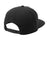 Sport-Tek Hats STC19 Mens Adjustable Hat Black Flat Back
