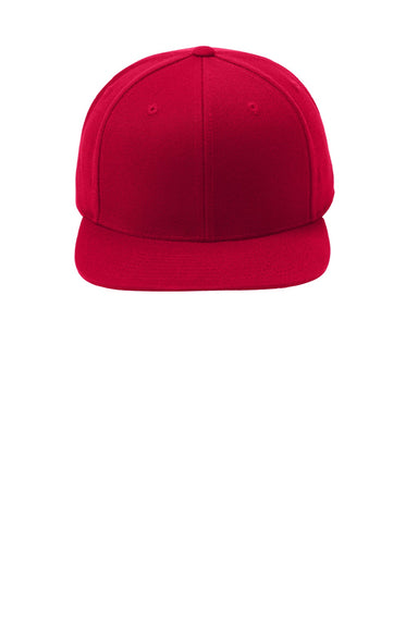 Sport-Tek Hats STC19 Mens Adjustable Hat Deep Red Flat Front