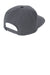 Sport-Tek Hats STC19 Mens Adjustable Hat Graphite Grey Flat Back