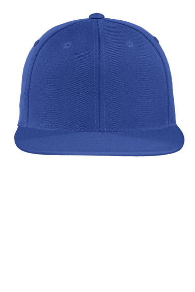 Sport-Tek Hats STC19 Mens Adjustable Hat True Royal Blue Flat Front