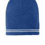 Sport-Tek Hats Unisex Spectator Beanie - True Royal Blue/White