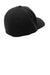 Sport-Tek Hats STC22 Cool & Dry Moisture Wicking Stretch Fit Hat Black Flat Back
