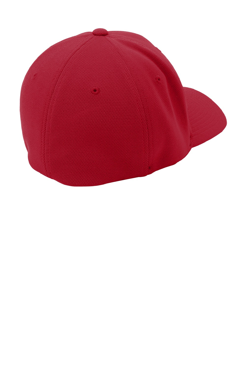 Sport-Tek Hats STC22 Cool & Dry Moisture Wicking Stretch Fit Hat True Red Flat Back