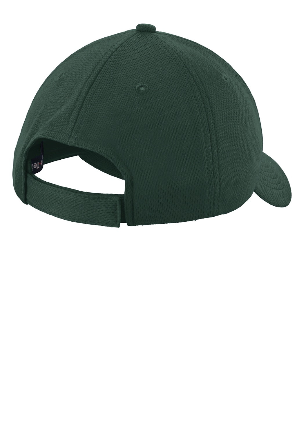 Sport-Tek Hats STC26 Mens Moisture Wicking Adjustable Hat Dark Forest Green Flat Back