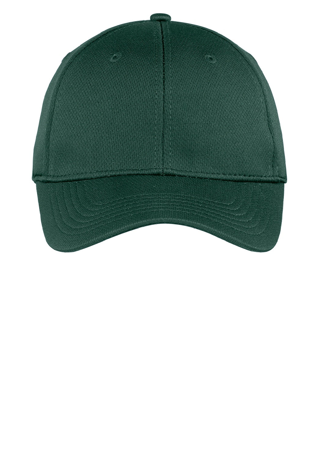 Sport-Tek Hats STC26 Mens Moisture Wicking Adjustable Hat Dark Forest Green Flat Front