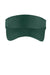 Sport-Tek Hats STC27 Mens Moisture Wicking RacerMesh Adjustable Visor Dark Forest Green Flat Front