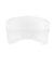 Sport-Tek Hats STC27 Mens Moisture Wicking RacerMesh Adjustable Visor White Flat Front