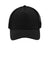 Sport-Tek Hats STC36 Mens Adjustable Trucker Hat Black Flat Front