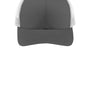 Sport-Tek Hats Mens Adjustable Trucker Hat - Graphite Grey/White