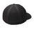 Sport-Tek Hats STC40 Stretch Fit Hat Black Flat Back