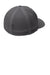 Sport-Tek Hats STC40 Stretch Fit Hat Graphite Grey Flat Back